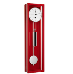 Hermle EMMETT Mechanical Regulator 71006360761 Red, Month Runner